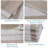 Outdoor Rug 9x12 Waterproof Patio Rug Reversible Plastic Straw Rug Camping Rug Modern Geometric Portable Foldable Large Rugs for RV Porch Balcony Picnic Beach Backyard Beige Panel-1160470088-1160470093