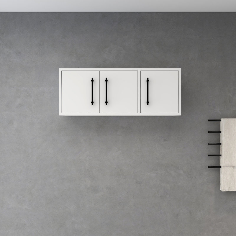 Victoria 36" Top Cabinet Wall-Mounted (Right), Gloss White