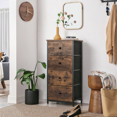 Aleishia 4 Drawer Storage Drawer
