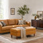 Faux Leather Upholstered Bench-2113561862