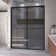 Encore 56" W x 76" H Bypass Shower Door with ClearMax™ Technology