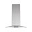 Streamline 30 In. T-6805-1-CL Langosco Convertible Island 350 CFM Range Hood In Brushed Stainless Steel With Mesh Filters, Touchpad Control, LED Lights