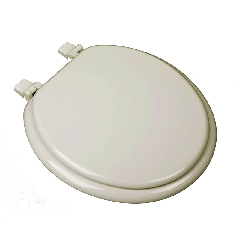 Round Toilet Seat and Lid, Bone