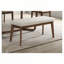 Banc rembourré