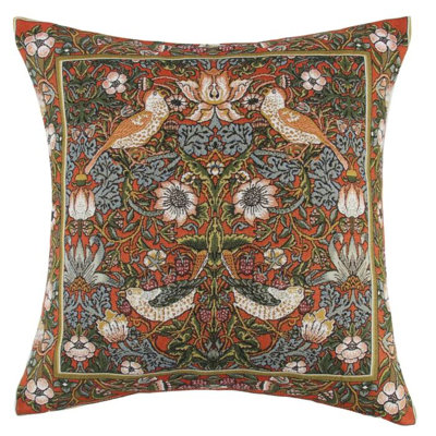 Blooming Apple Tree. William Morris Tapestry Pillow  18х18"