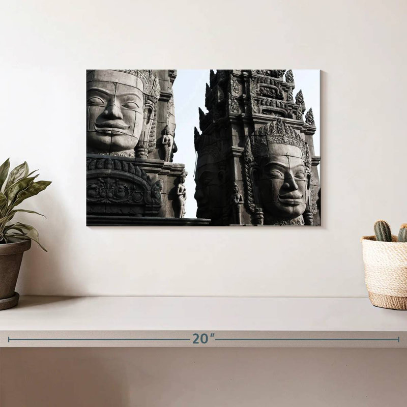 Statues Ravi Angkor, H 8 po x l 12 po