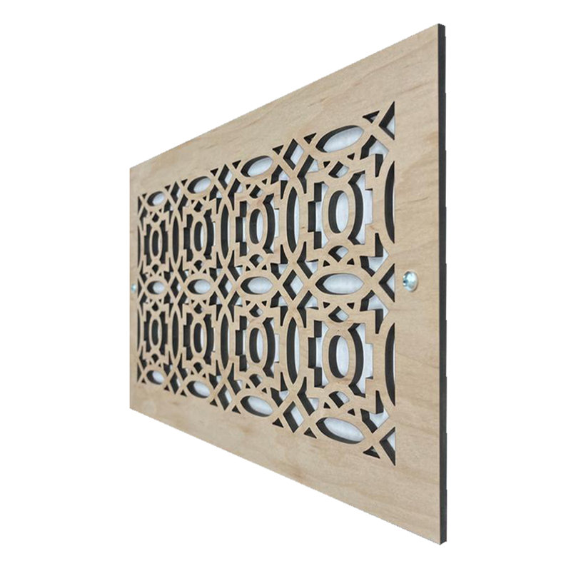 Registres muraux et de plafond Stellar Air 4 x 18 (ouverture de conduit) 6 x 10 - marocain, P 0,25 po x H 4 po x l 8 po