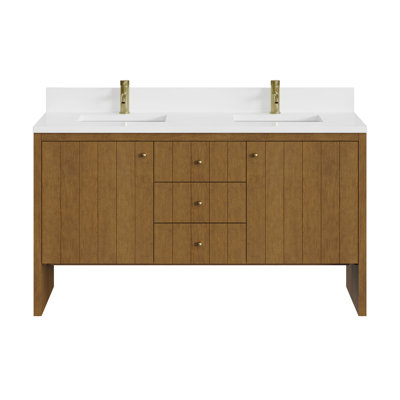 Hudson 60'' W Double Vanity