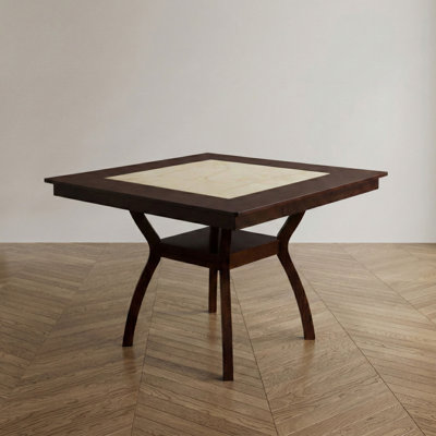 Gabaldon Solid Wood Base Dining Table