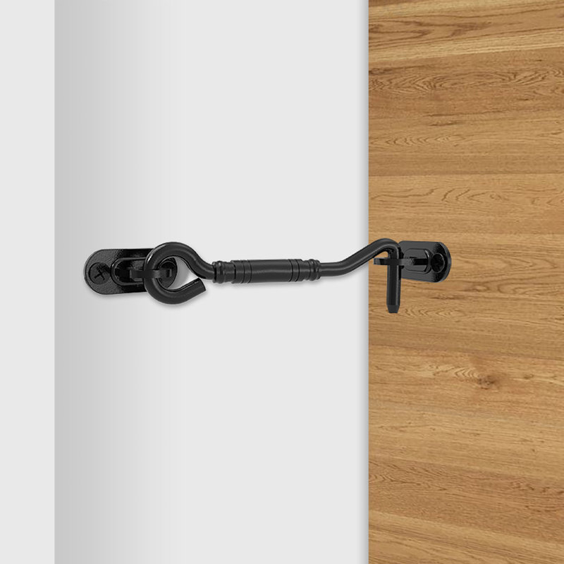 Verrou de porte, Noir