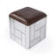 Midway Aviator Leather Ottoman