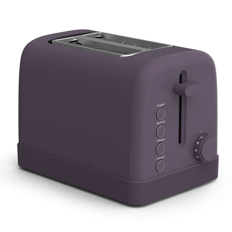 Bella 2-Slice Toaster, Plum