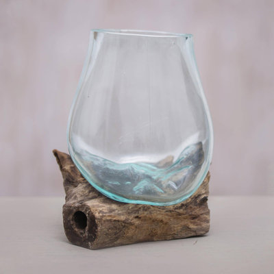 Oxendine Handmade Glass Table Vase