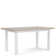 Maya Rectangular Table And Cream Side Chairs Dining Set