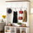 Farmhouse 4-in-1 Entryway Hall Tree with Cabinets, Shoe Bench and Hooks, All-in-One Mudroom Organizer-2086289703