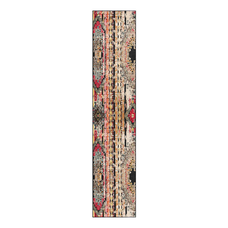 Wrought Studio Sebaa Marelda Indoor/Outdoor Area Rug, Runner 2'7" x 12'