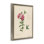 «Science Study», art mural sur toile flottante à fleurs roses, design par Danielle Murray
