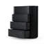 Haring - Commode moderne en acacia noir