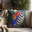 Ensemble de 4 housses de coussins décoratifs avec charmants oiseaux avec fermeture à glissière cachée pour décoration et cadeaux de Noël