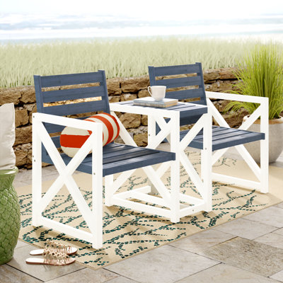 Denslowe Solid Wood Acacia Outdoor Bench