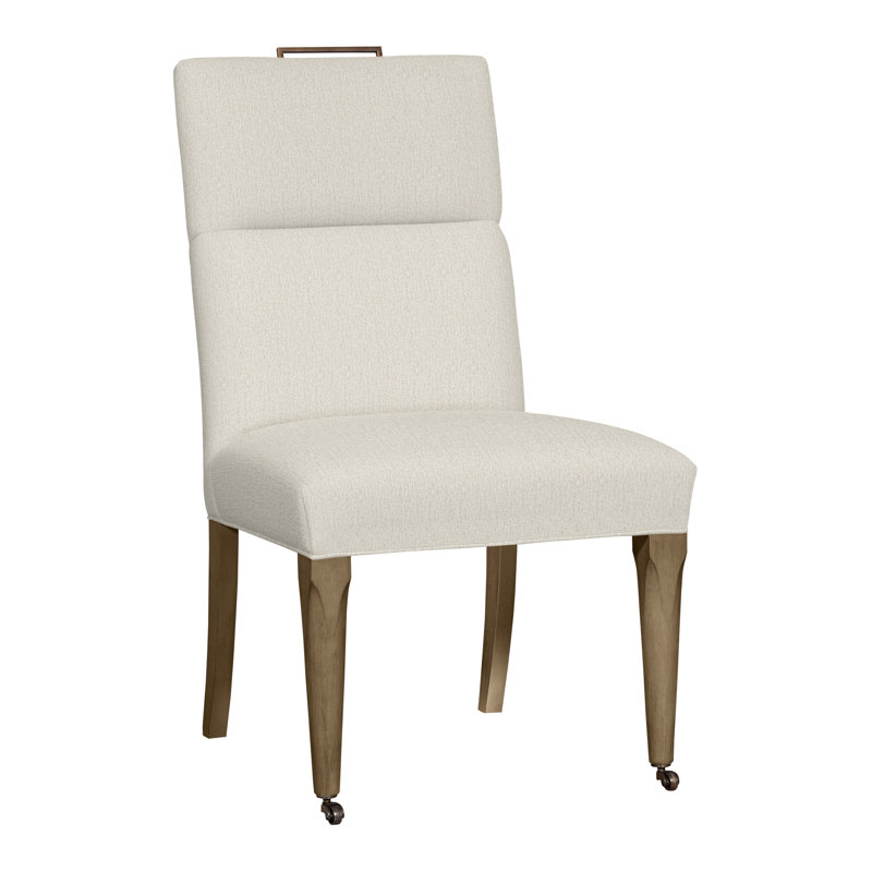 Chaise d'appoint Br légum Road, Chenille Crypton® neige Nomad, Hampton