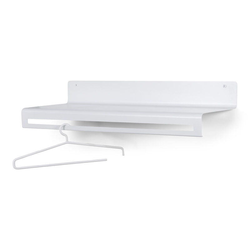 SWAY Steel Wall 0 - Hook Coat Rack, White