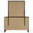 Aakif 6-drawer Dresser and Mirror Walnut