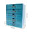 Alischa 12.2'' H X 10'' W Wood Desk Organizer with 5 Drawers
