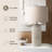 Yvonne Wavy Shade Table Lamp