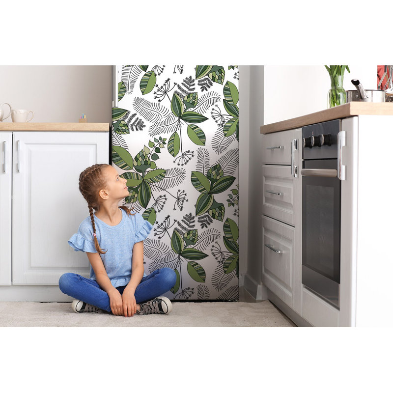 Plants & Flowers Door Decal