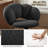 Boucle Upholstered Desk Chair-1990157752