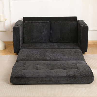 Canapé-lit 55 po à 3 plis, canapé-lit futon convertible