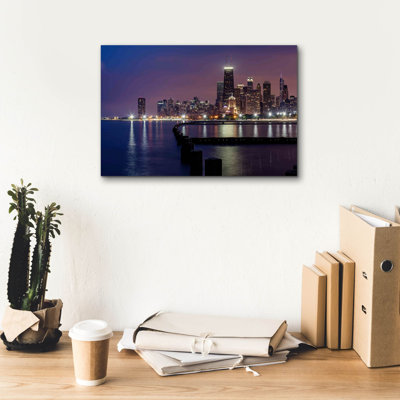 «Chicago - North Beach» par Epic Portfolio, art mural sur toile