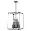 Luminaire suspendu cage 12 lumières Marieliese-345465899