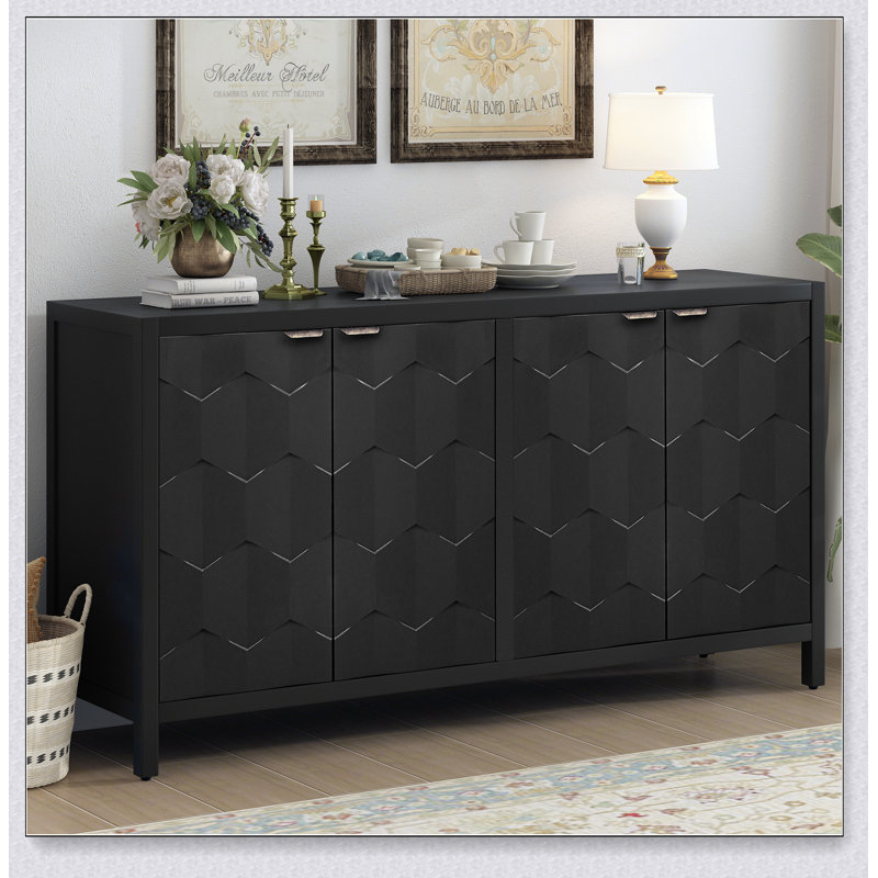 Armoire décorative, Noir