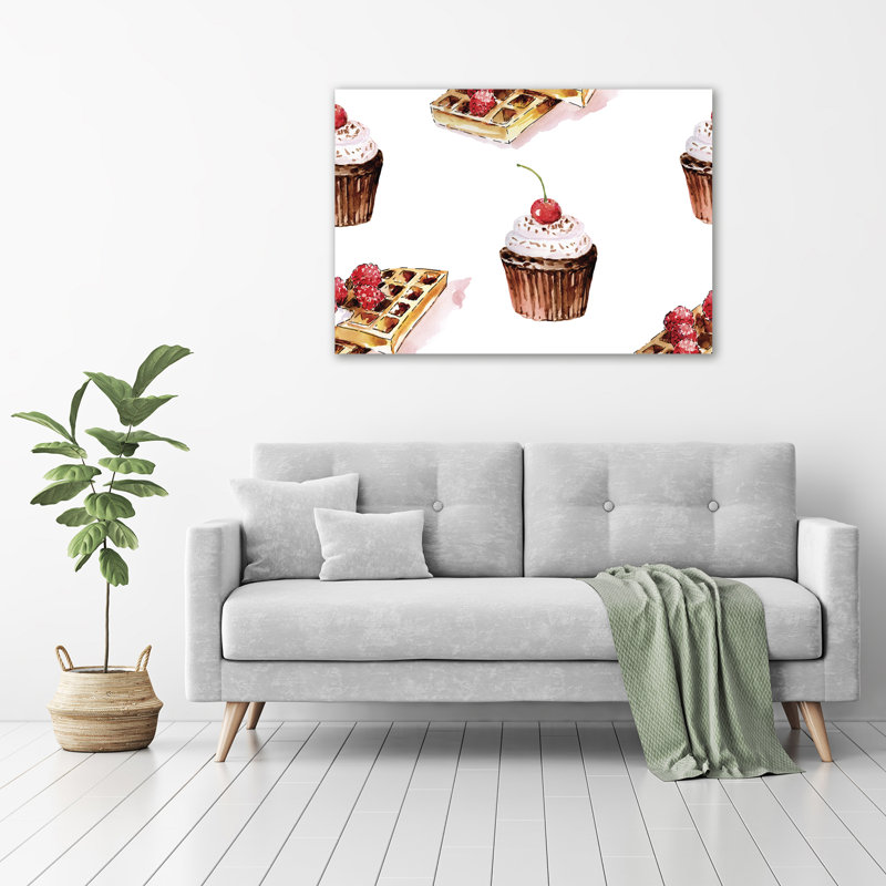Dessert - No Frame Print on Glass
