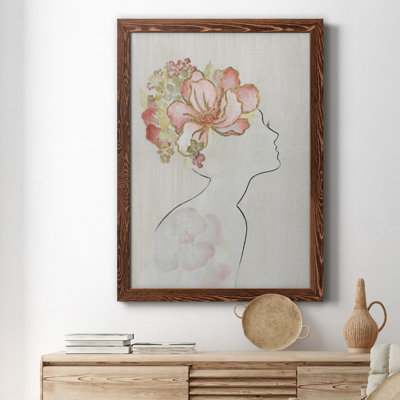 Fashion Fashion Silhouette I - peinture sur toile encadrée