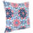 16" x 16" Polyester Square Outdoor Throw Pillows - Blue and Red Floral-555153862