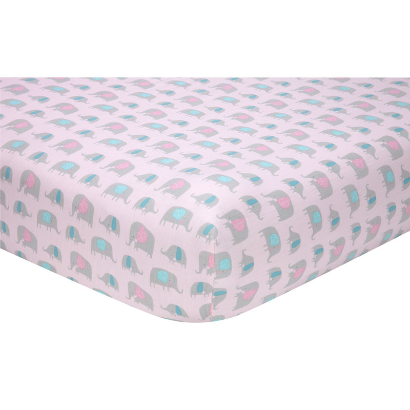 Drap-housse pour lit de bébé éléphant Rishaan