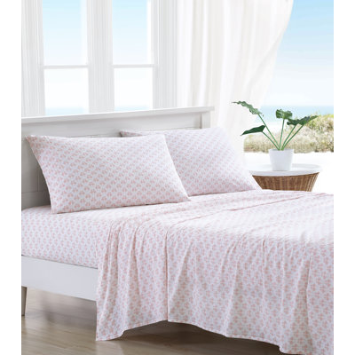 Tommy Bahama Printed Percale Cotton Sheet Set