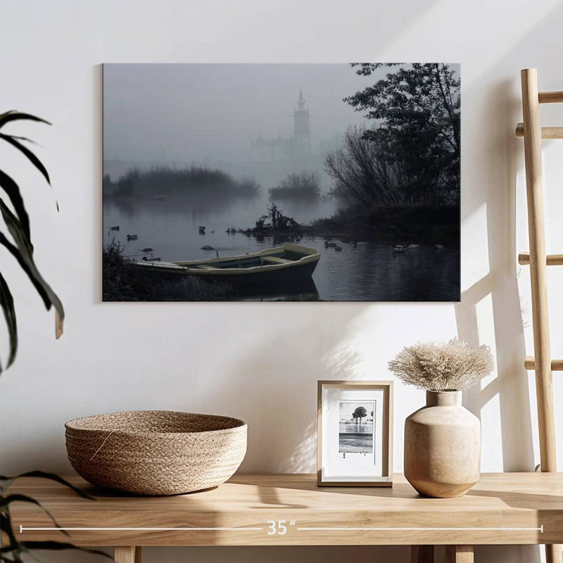 Hitzel Ponte De Lima River, 16" H x 24" W