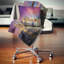 Coussin lombaire rouge cityscape photo new york city manhattan