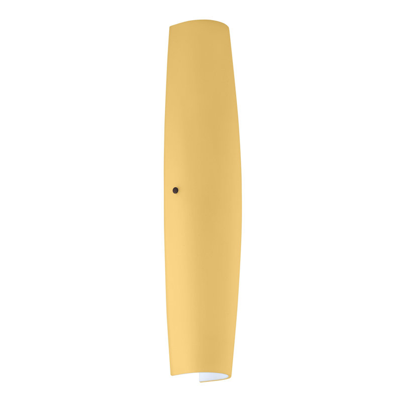 Plafonnier encastré 1 lumière Mistral 7, Bronze, DEL, Opale matte