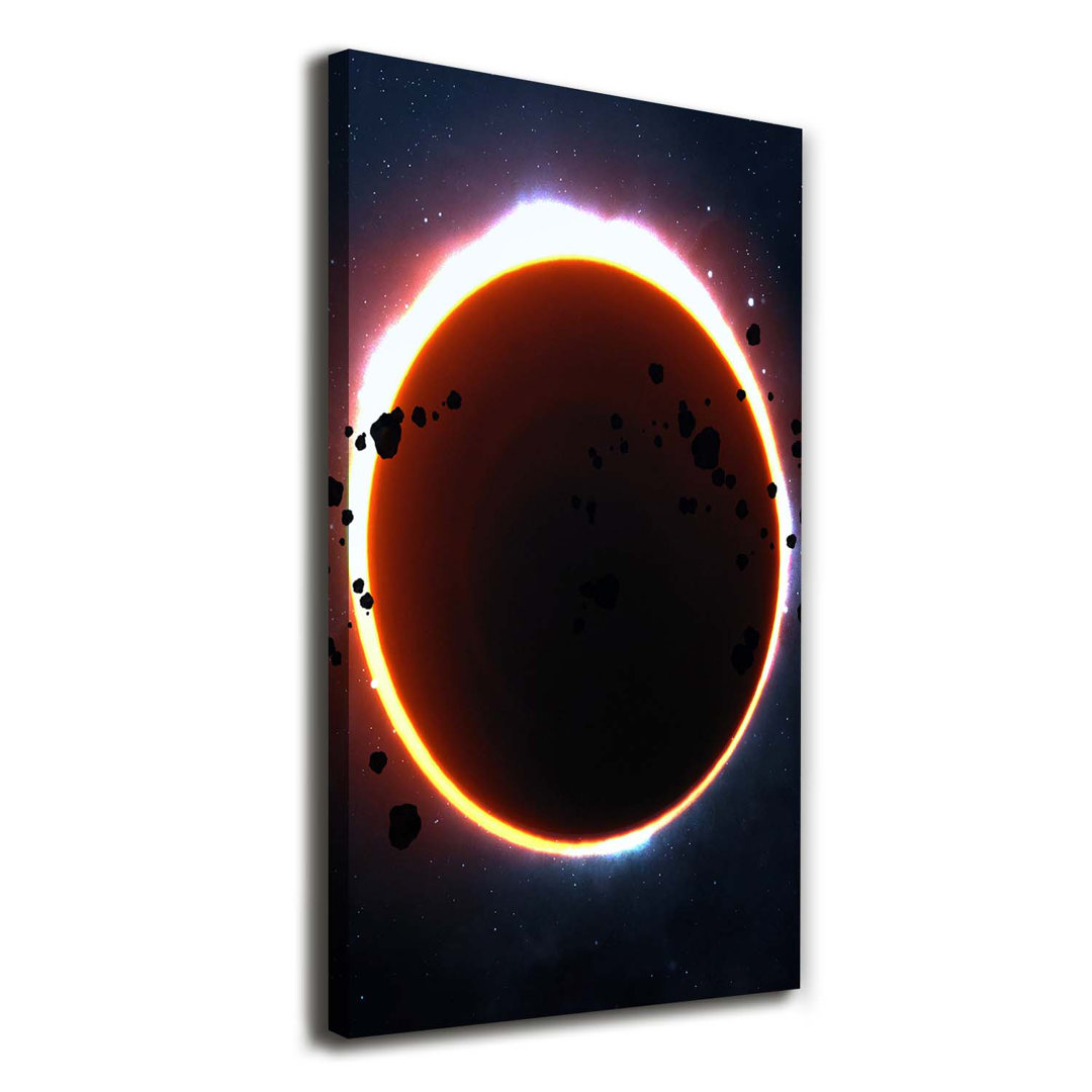 Eclipse - Kunstdrucke auf Leinwand - Wrapped Canvas