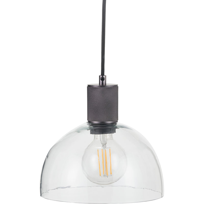 1 - Light Pendant, Antique Brass