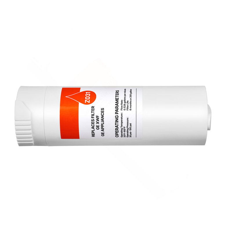 Filtre à eau de réfrigérateur de remplacement pour éliminer les contaminants 70 + blanc