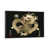 Dark Rustic Wood Framed Canvas selected
