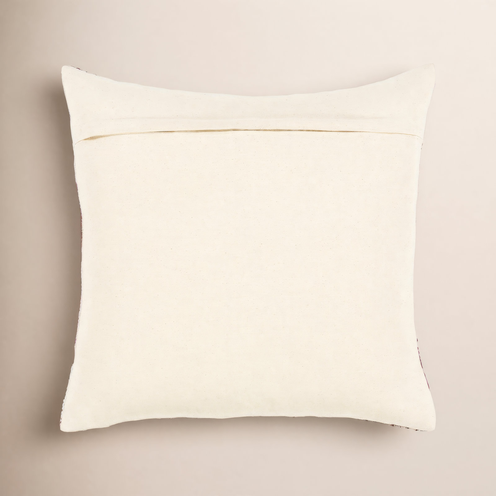 Venora Striped Cotton Throw Pillow, 22" x 22", Down