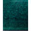 Overdyed One-of-a-Kind 4' 2" X 6' 3" Hand Knotted Area Rug