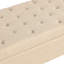 Canapé-lit convertible beige 49,6 po avec lit pliant, matelas à mémoire de forme, design, espace pour, facile à assembler, housse en lin, tissu-1261562296